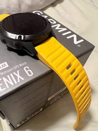 Garmin Fenix 6 Pro Solar GPS Negro/Amarillo