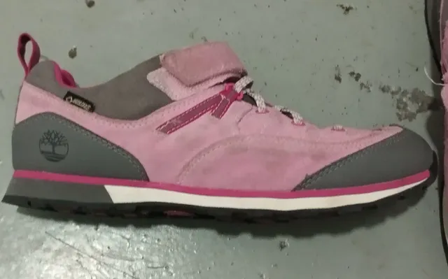 Zapatillas Timberland rosas y grises