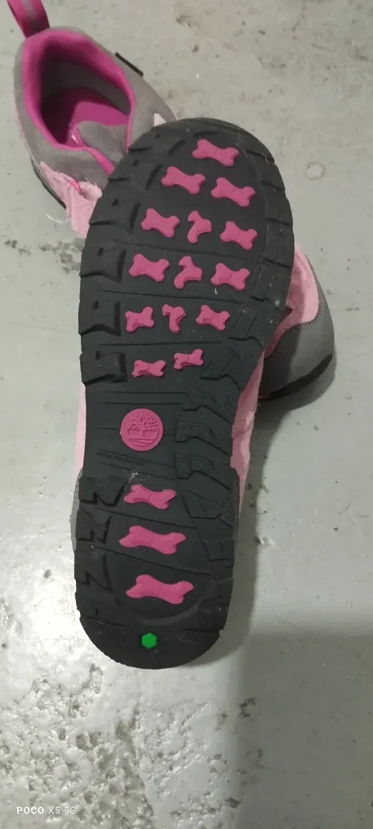 Zapatillas Timberland rosas y grises