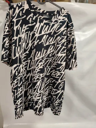 Camiseta Estampada Graffiti Hombre