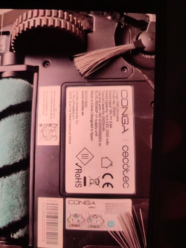 Robot Aspirador Conga 1990 Ultimate