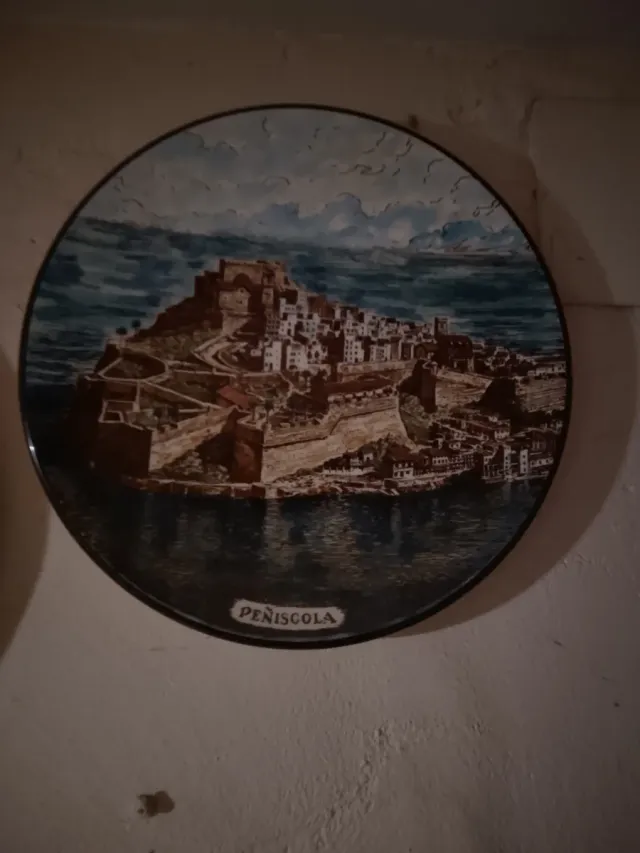 Plato decorativo Peñíscola