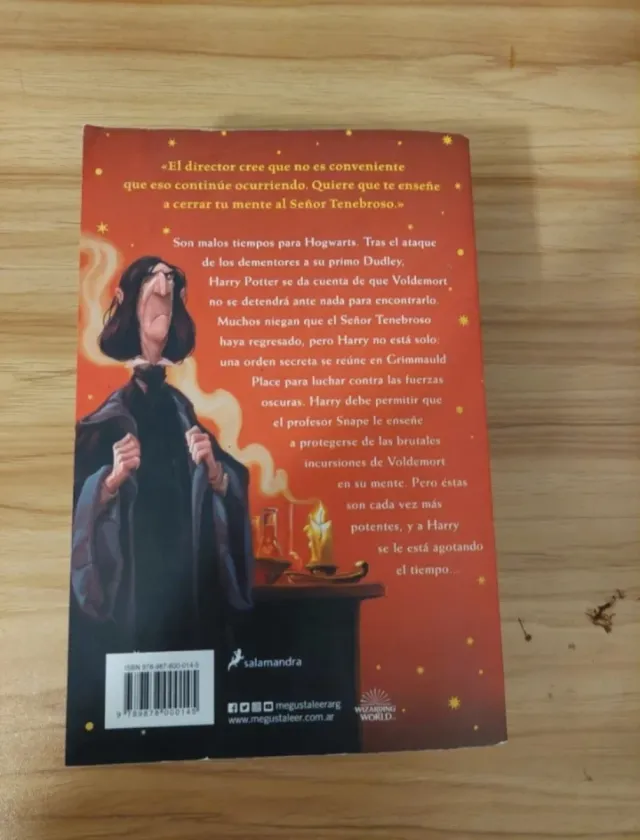 Harry Potter y la orden del fenix