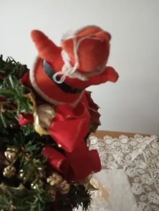 Albero di Natale da Tavolo con Decorazioni