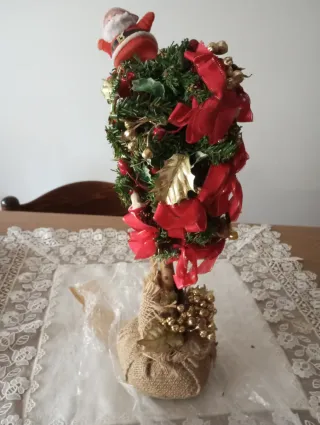 Albero di Natale da Tavolo con Decorazioni