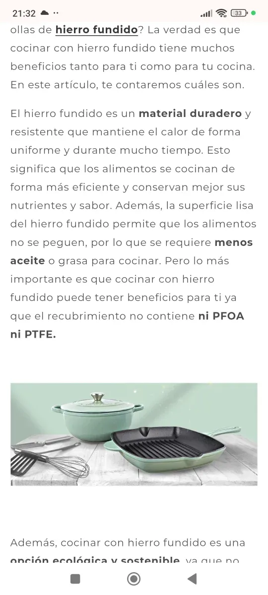 Olla hierro fundido Amercook