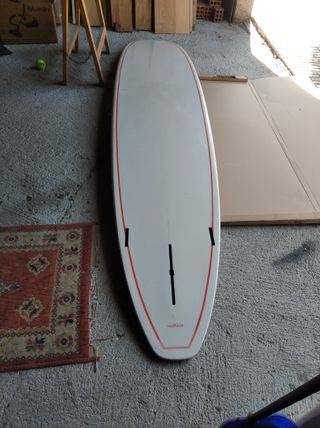 Tabla de surf longboard naranja