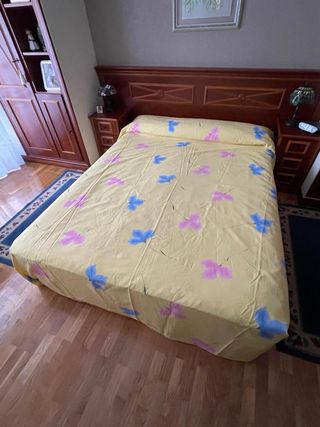 Colcha de verano estampada para cama de 150cm.