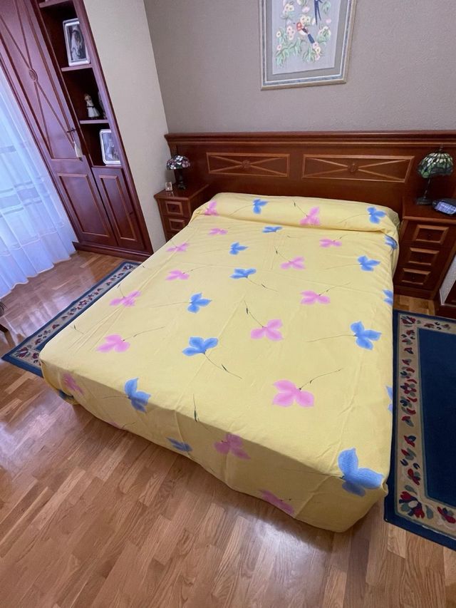 Colcha de verano estampada para cama de 150cm.