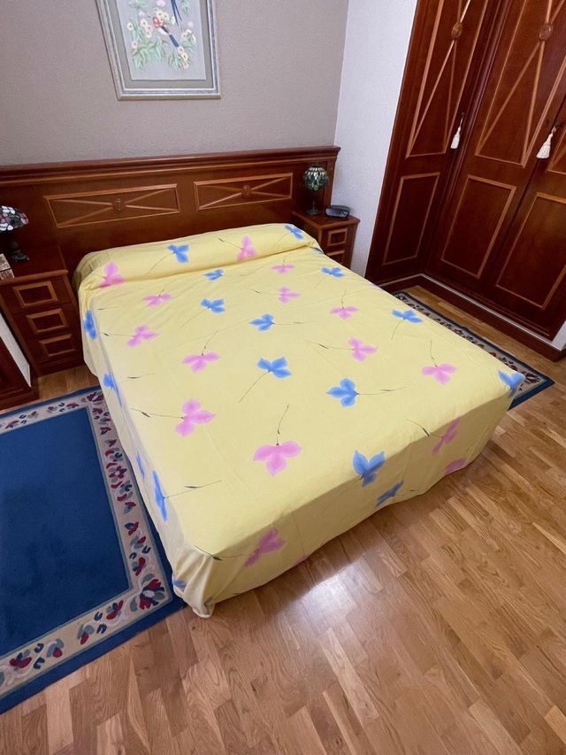 Colcha de verano estampada para cama de 150cm.