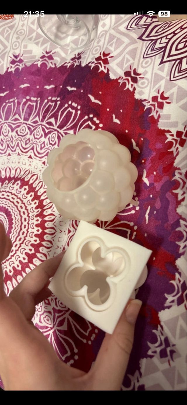 Moldes para velas de silicona