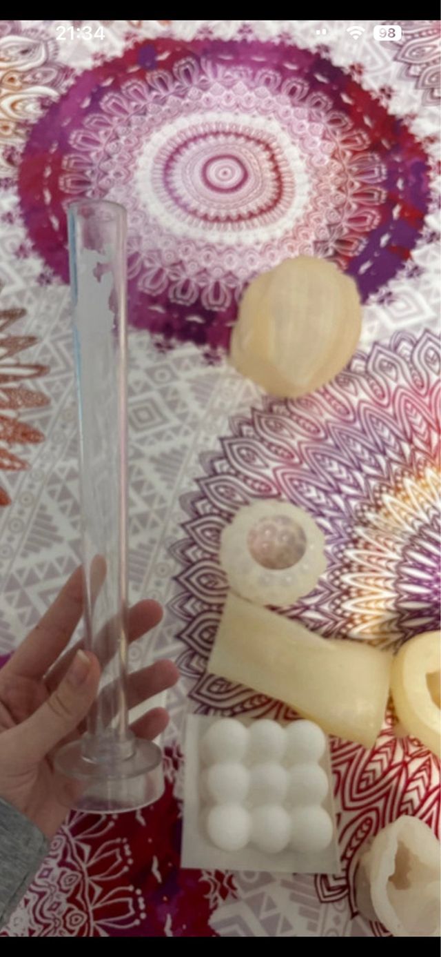 Moldes para velas de silicona