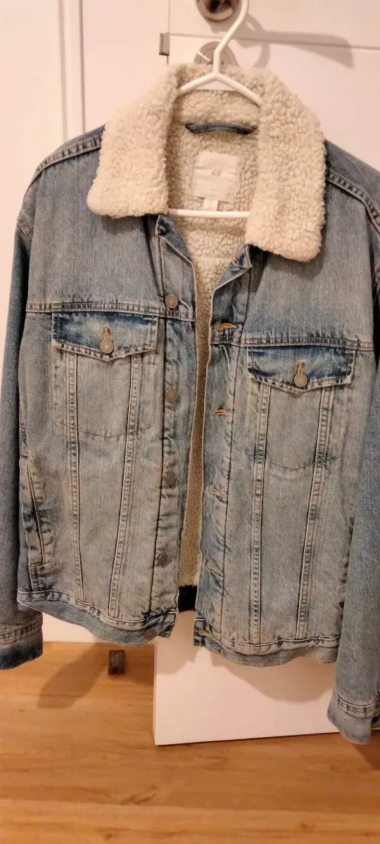 Chaqueta Vaquera H&M Azul Talla L