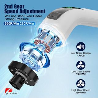 Cepillo Eléctrico Giratorio Limpieza Baño