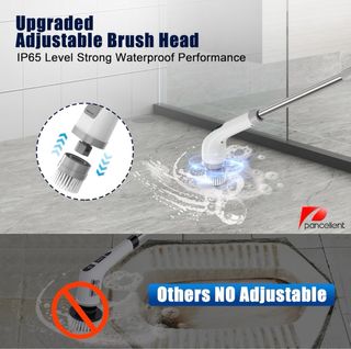 Cepillo Eléctrico Giratorio Limpieza Baño