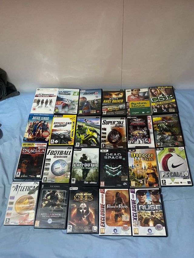 Lotto più di 40 Giochi/ film PC - Vari Generi