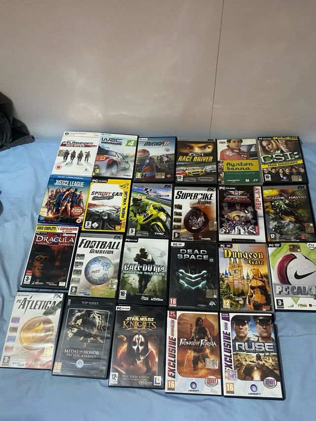 Lotto più di 40 Giochi/ film PC - Vari Generi