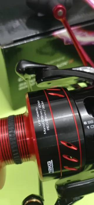 CARRETE 12 Kilos CINNETIC NUEVO para PESCAR