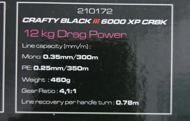 CARRETE 12 Kilos CINNETIC NUEVO para PESCAR