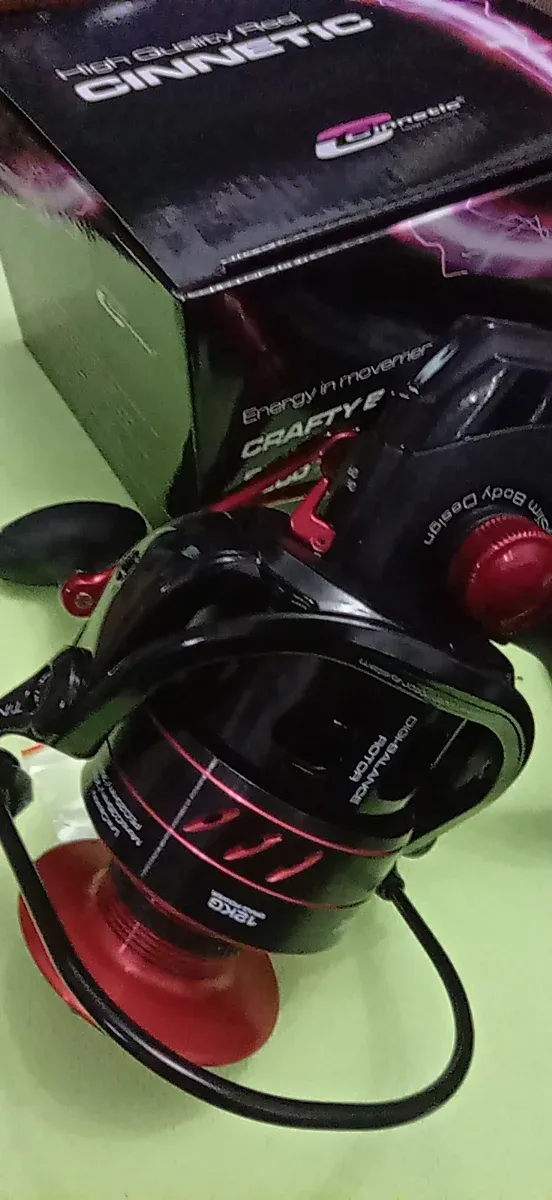 CARRETE 12 Kilos CINNETIC NUEVO para PESCAR