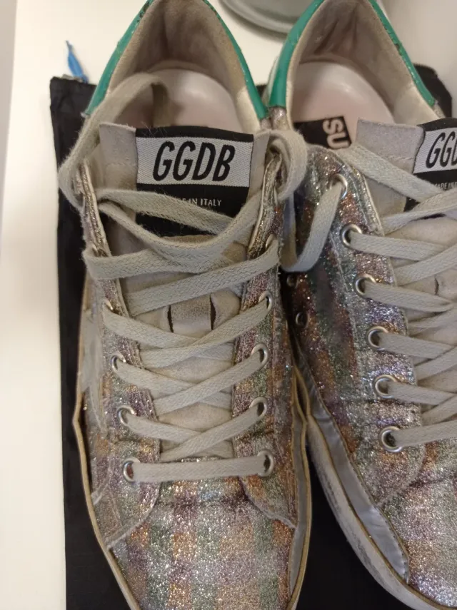 Zapatillas Golden Goose Superstar Glitter