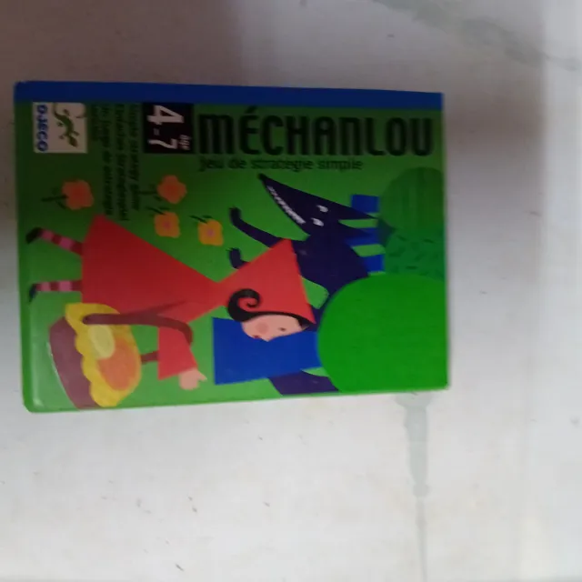 Juego de cartas Méchanlou Djeco 4-7 años