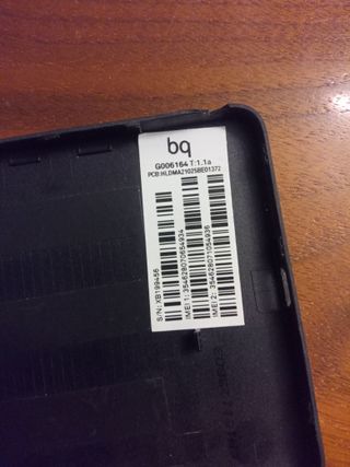 Pantalla y Tapa BQ Aquaris E5S