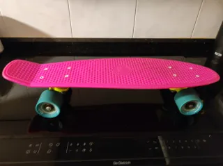 Monopatín rosa para niñ@s