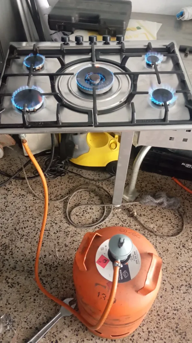 Encimera de gas con bombona no negociar