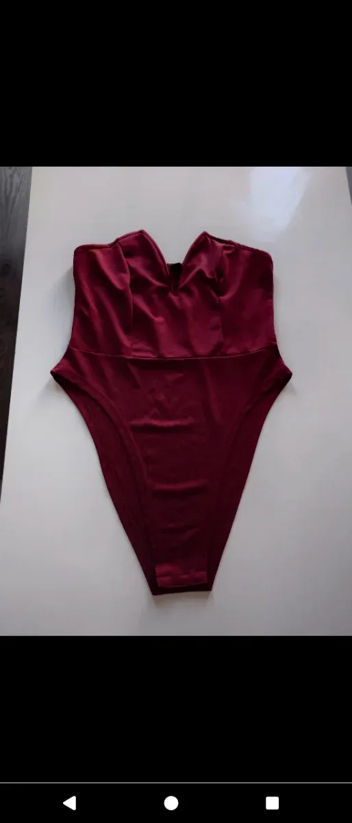 Body fiesta escote corazón