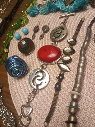 Lote Bisutería Collares y Pendientes