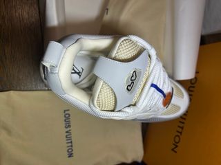 Scarpe Louis Vuitton Grigio Bianco