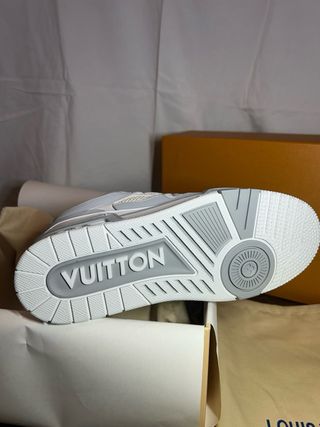 Scarpe Louis Vuitton Grigio Bianco