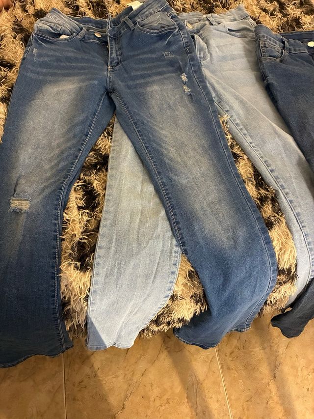 Vaqueros desgastados talla XS/34/6 segunda mano