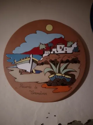 Plato decorativo Torremolinos