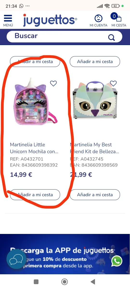 Mochila Martinelia Unicornio