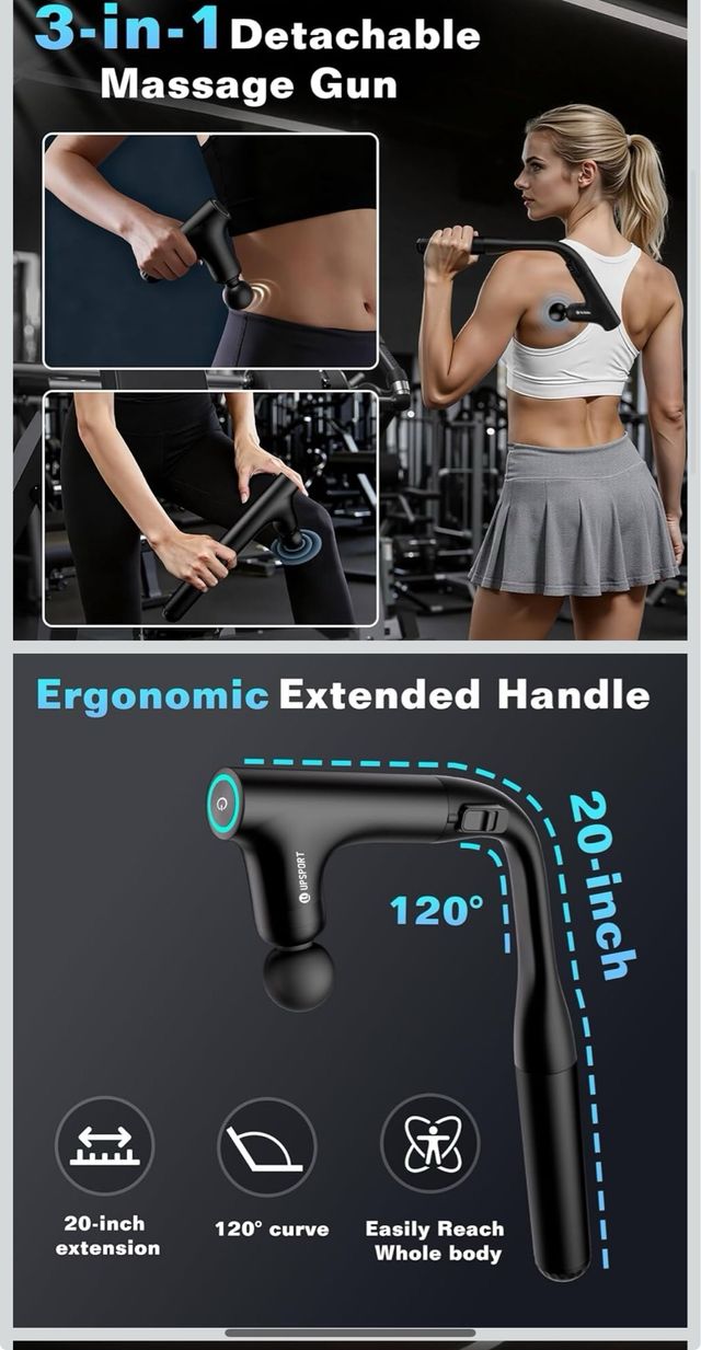 Pistola masaje muscular