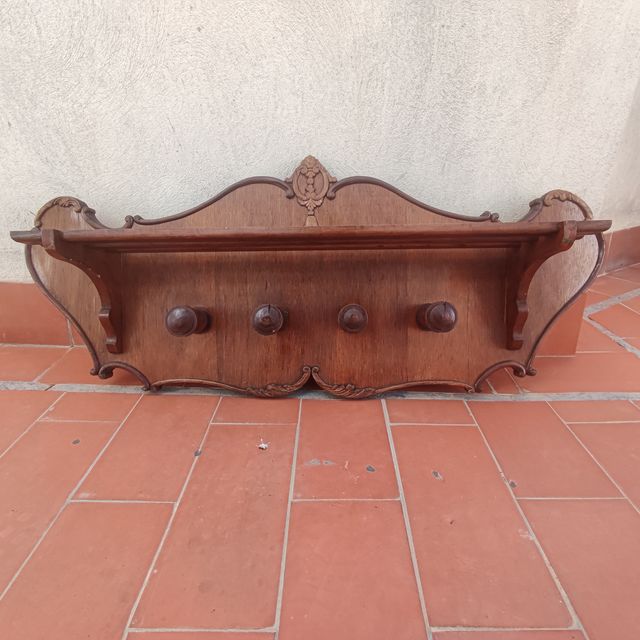 Perchero Madera Vintage
