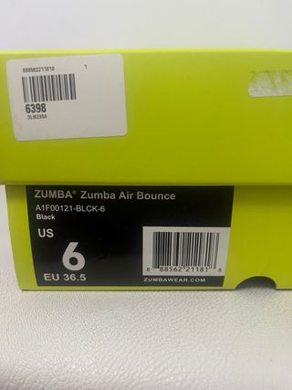 Zapatillas Zumba Mujer Talla 38 Rosa Doradas