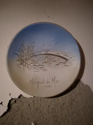 Plato decorativo Malgrat de Mar