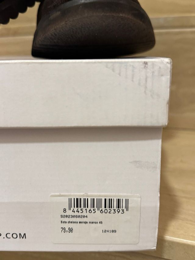 Botas Chelsea Silbon Marrones Talla 45