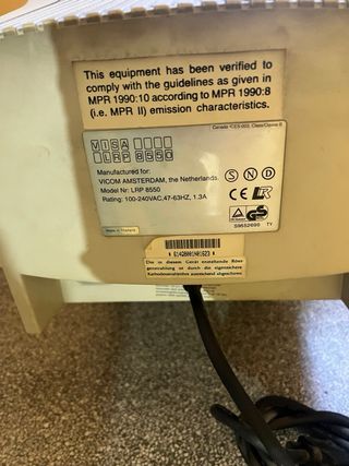 Monitor antiguo para PC