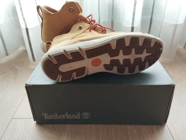 Botas Timberland Marrones y Rojas