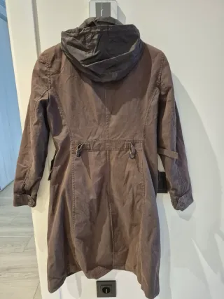 Gabardina mujer talla M marrón