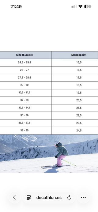 Botas de esquí junior ADX Wedze