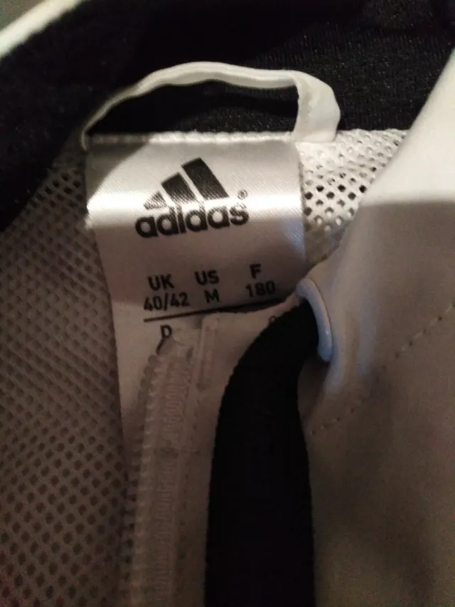 Conjunto Chándal Adidas Blanco y Negro