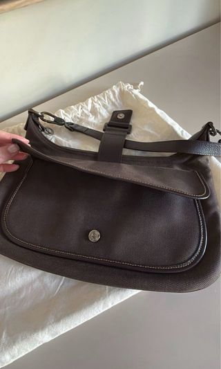 Bolso Longchamp Marrón Oscuro