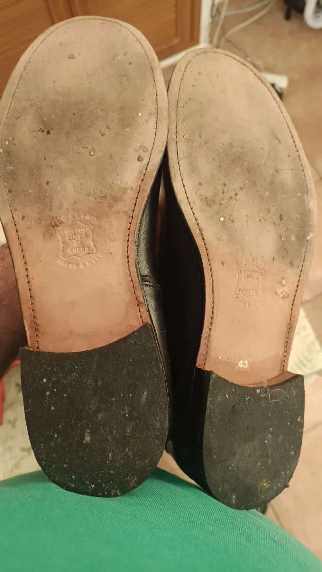 Botas moteras negras tipo engineer talla 43