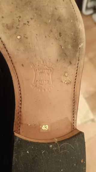 Botas moteras negras tipo engineer talla 43