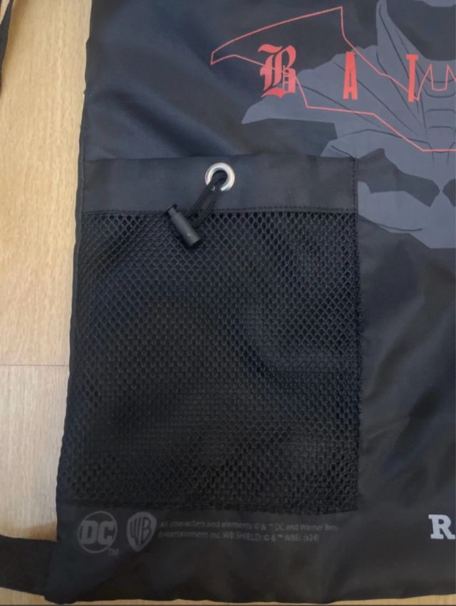 Mochila Batman con bolsillo frontal